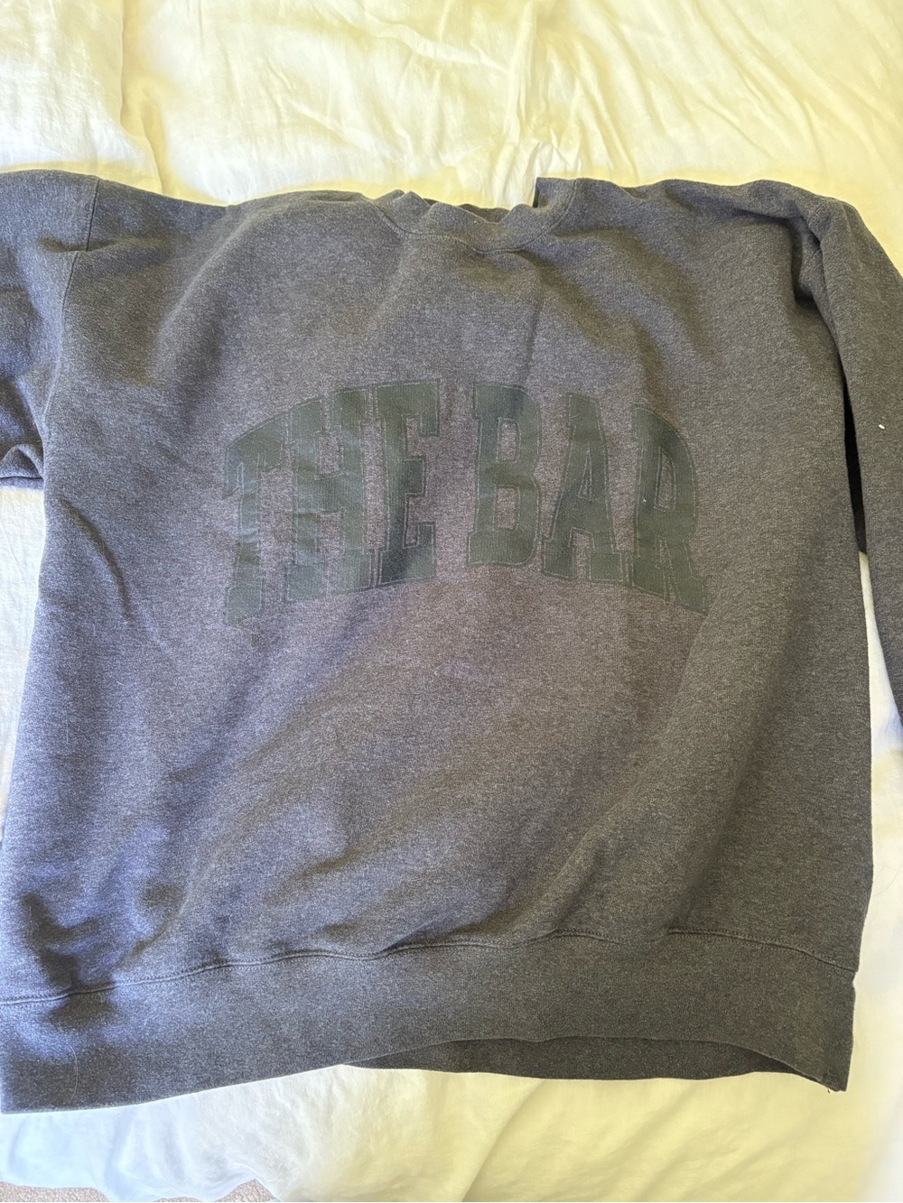 The Bar Gray Reversible Sweatshirt - Crewneck